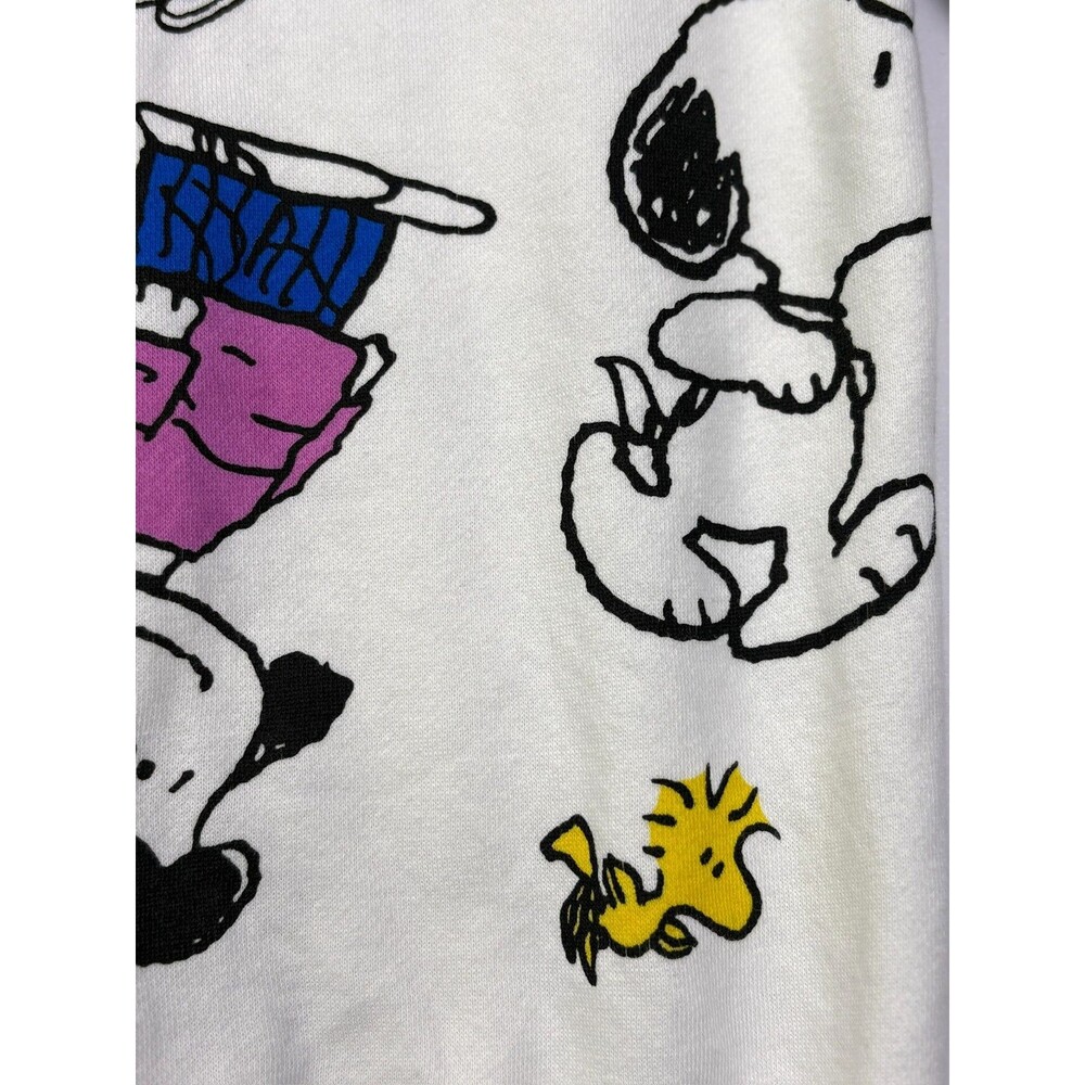 Peanuts Snoopy Charlie Brown Friends AOP Sweatshirt 3X Crewneck Pullover - Picture 6 of 11